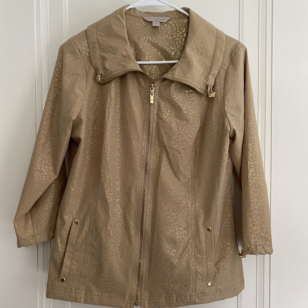 Laura Ashley Leopard Print Jacket